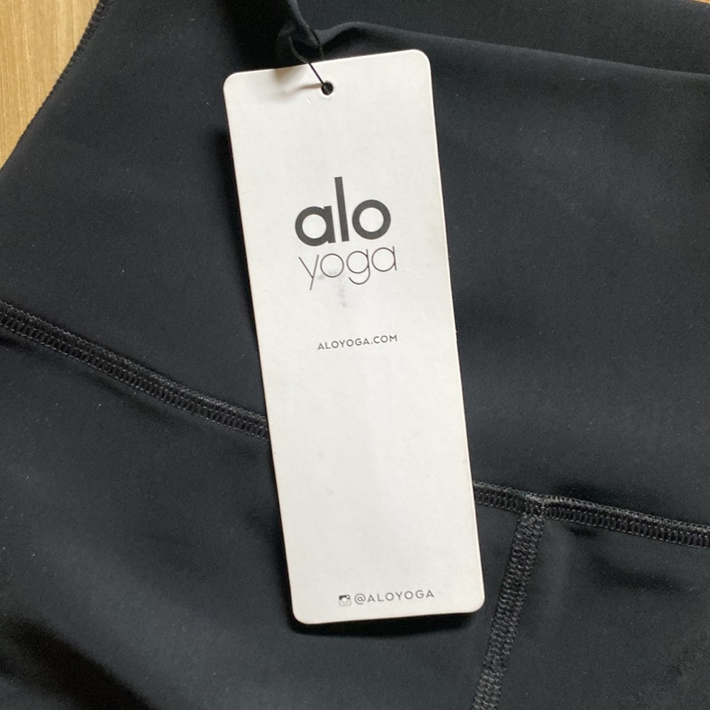 ALO YOGA Hi Waist Extreme Ripped Leggings - Picture 2 of 4